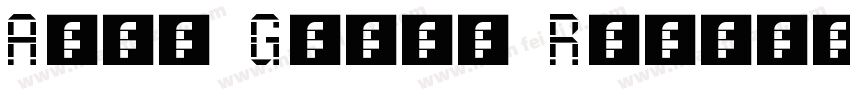 Avro Gadro Regular字体转换